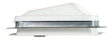 V2092SP-25 – VENTLINE/DEX Roof Vent, Manual Opening 14-1/4 Inch x 14-1/4 Inch With Screen Without Fan Polypropylene A...